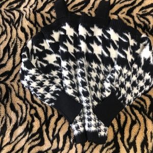 Houndstooth sweater